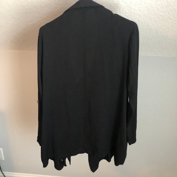 NEW Black Zipper Jacket - Picture 7 of 8